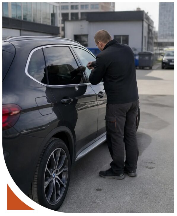 Вскрытие автомобиля БМВ в Подольске от 2605 р. | Разлок-Пдл