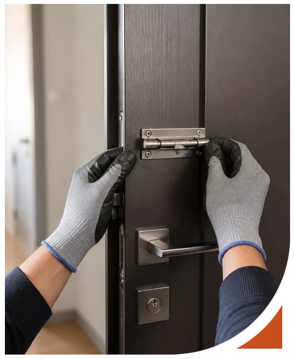 Профессиональная установка дверной задвижки в Подольске
